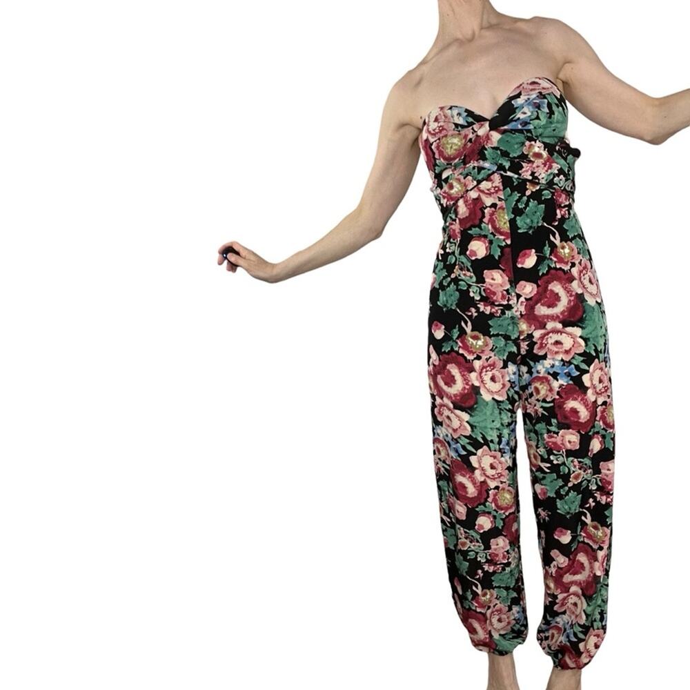 Pearl by Georgina Chapman of Marchesa strapless jumpsuit